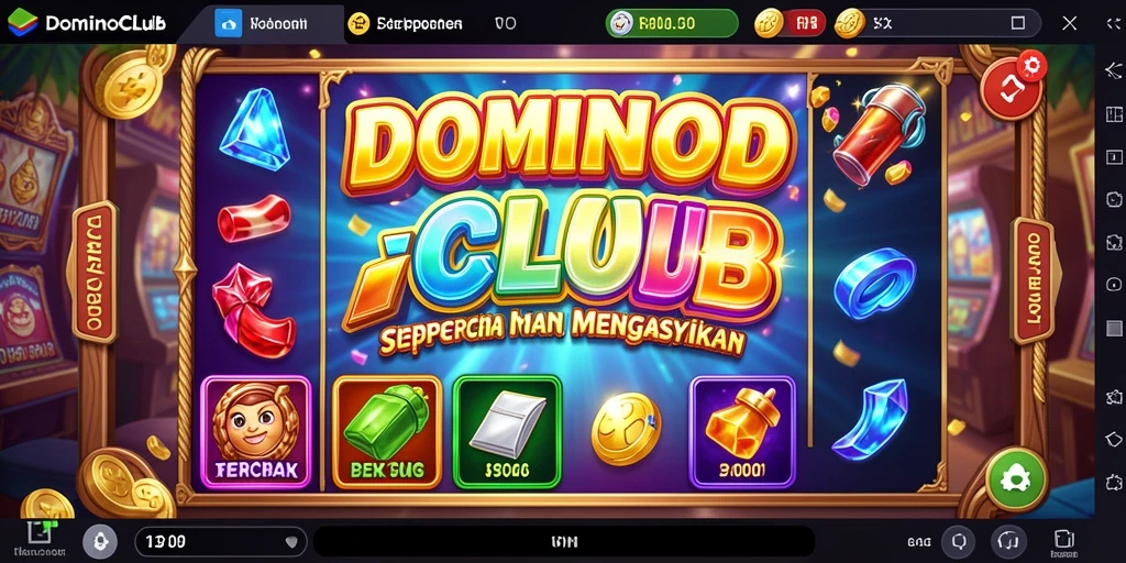 Tampilkan gameplay seru dan mendebarkan dari DOMINOCLUB.