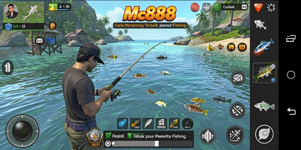 Tangkapan ikan besar di game MC888 dengan tampilan yang memukau.